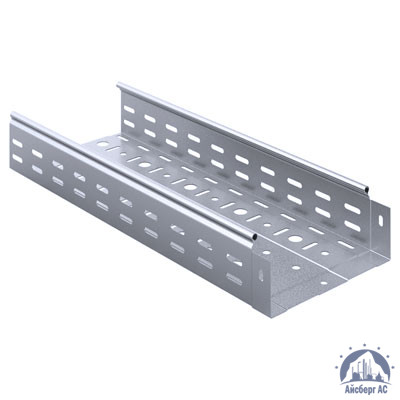 Лоток кабельный перфорированный 300х100 оцинкованный s=0.8 купить в Ялте