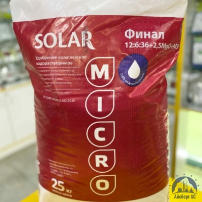 Удобрение SOLAR Финал 12:6:36+2,5MgO+МЭ купить в Ялте
