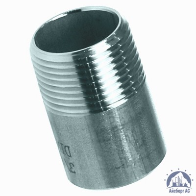 Ниппель стальной оцинкованный Ду 32 1 1/4'' ГОСТ 8965-75 купить в Ялте